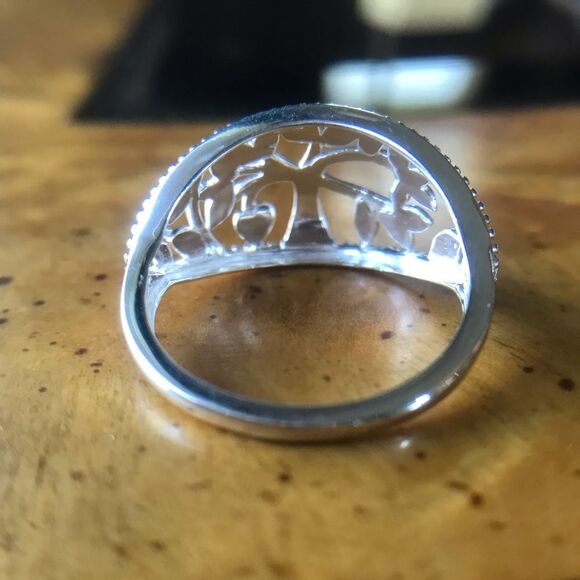 Tree of Life Sterling Silver Ring - Picture 3 of 8